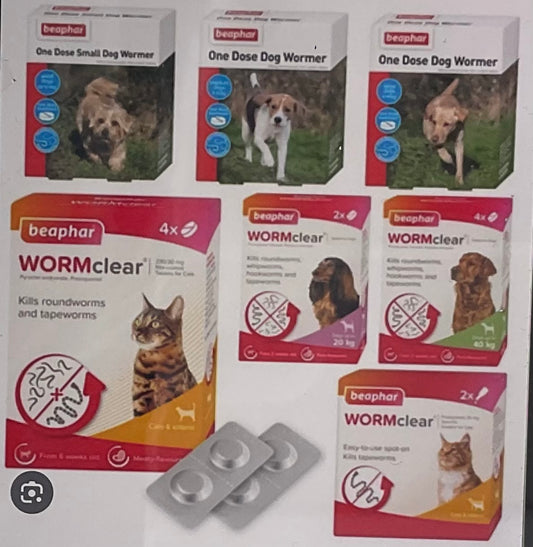 Dog Worming Plan - Small & Medium dogs (up to 20kg)