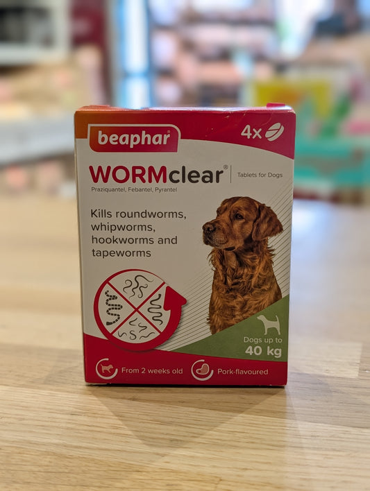 Dog Worming Plan - Large Dog (20kg - 40kg)